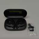 Wireless Earbuds Bluetooth 5.3 Headphones 90 Hrs Playtime Ear buds with Wireless Charging Case Power Display Over-ear Earphones with Earhooks Waterproof Stereo Headset for Android phone Workout Black