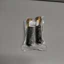 2 Pcs Adjustable Bend and Spray Water Nozzle Hose Nozzle for Watering Plants Heavy Duty, Flexible, Control Water Use and Spray 1 Unit for Garden