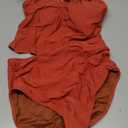 Eomenie Two Piece Tankini Swimsuits for Women Tummy Control Bathing Suits U Back Swim Tank Top with High Waisted Bottom (M, Coral Pink)