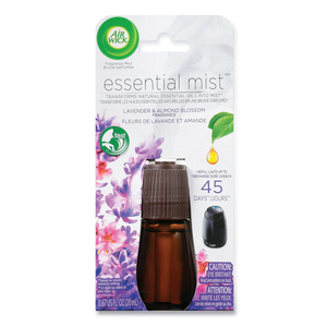 Air Wick Essential Mist Refill, 3 ct, Lavender and Almond Blossom, Essential Oils Diffuser, Air Freshener