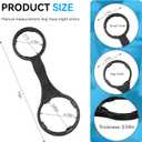 Magluv AWR2 2-in-1 Water Filter Housing Wrench Replacement for iSpring HW12, HC12, RCC,RCCP, US31, CKC, CT10 Reverse Osmosis Pre-Filter Housing and RO Membrane Canister Wrench