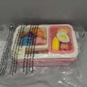 Asweets Color Changing Kitchen Sink Toys, Toddler Sink Toys with Running Water, Pretend Play Toys with Upgraded Faucet, Automatic Water Cycle System (Pink)