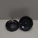 (Pack of 2) Blender Replacement Parts 7 Fins Extractor Blade Assembly with Rubber Gasket Compatible with Nurti Ninja Blenders Auto iQ BL480 BL401 BL642 BL801 NN102