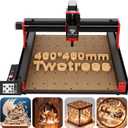 Twotrees TTC450 Pro All-Metal CNC Router Machine with NEMA 57 Stepper Motor 3.5" Touch Screen,Upgraded 3 Axis Engraver Machine, Engraving Milling Machine for Wood Acrylic Aluminum Carving Cutting