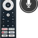 Replace Voice Remote Control fit for Hisense Smart Google TV 50U6H 55U6H 65U6H 75U6H 55U7G 65U7G 75U7G 55U8H 65U8H 75U8H 43A6H 43A65H 43A68H 50A6H 50A65H ERF3M90H ERF3V90H ERF3A90 ERF3N90H ERF3H90H
