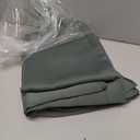 NICETOWN Valance Curtains for Kitchen Blackout Thermal Insulated Solid Rod Pocket Window Curtain Valance for Living Room/Bedroom/Thanksgiving, Dark Mallard, 52 x 18 Inches, 1 Panel