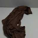 Biscaynebay Decorative Box Spring Cover Full & Full XL Size, Brown Jersey Luxurious Jersey Knitting Stretchy Wrap Around 4 Sides Bed Skirt for Home/Hotels, Easy Fit Wrinkle Free Machine Washable