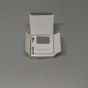 Gitryin Portable Phone Charger Block, Retractable Wall Charger with 33.5in Type-C Cable, 40W PD Fast Charging Block with USB A Port, Power Adapter with Foldable Plug for iPhone 16/15, Galaxy S23 22 (White)