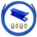 Bowden Tube Kit, PTFE Tube for 1.75mm Filament with PC4-M10 & PC4-M6 Tubing Connectors, Cutter Included  3D Printer Accessories for Creality Ender 3/3 Pro/3 V2/5/5 Pro/CR 10 & More (1 Meter Kit)