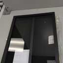 TJ.MOREE Card Display Case Baseball Card Display Case 6 Graded Sport Card Display Case Wall Mount for Baseball Football Basketball Hockey Trading Card Collection, Black (Small)