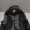 SwissGear 1900 ScanSmart 17 Laptop Backpack Grey/Black  Reflective Tech Backpack with ScanSmart Compartment  Multiple Organizer Pockets & RFID Scan Blocking Technology