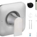 Shower Handle Replacement for Moen T2471BN Genta LX Posi-Temp Valve Trim Kit, Fits 2510 2520 2570 2590 Valves, Brushed Nickel Shower Trim Kit Shower Lever Handle (Valve Not Included)