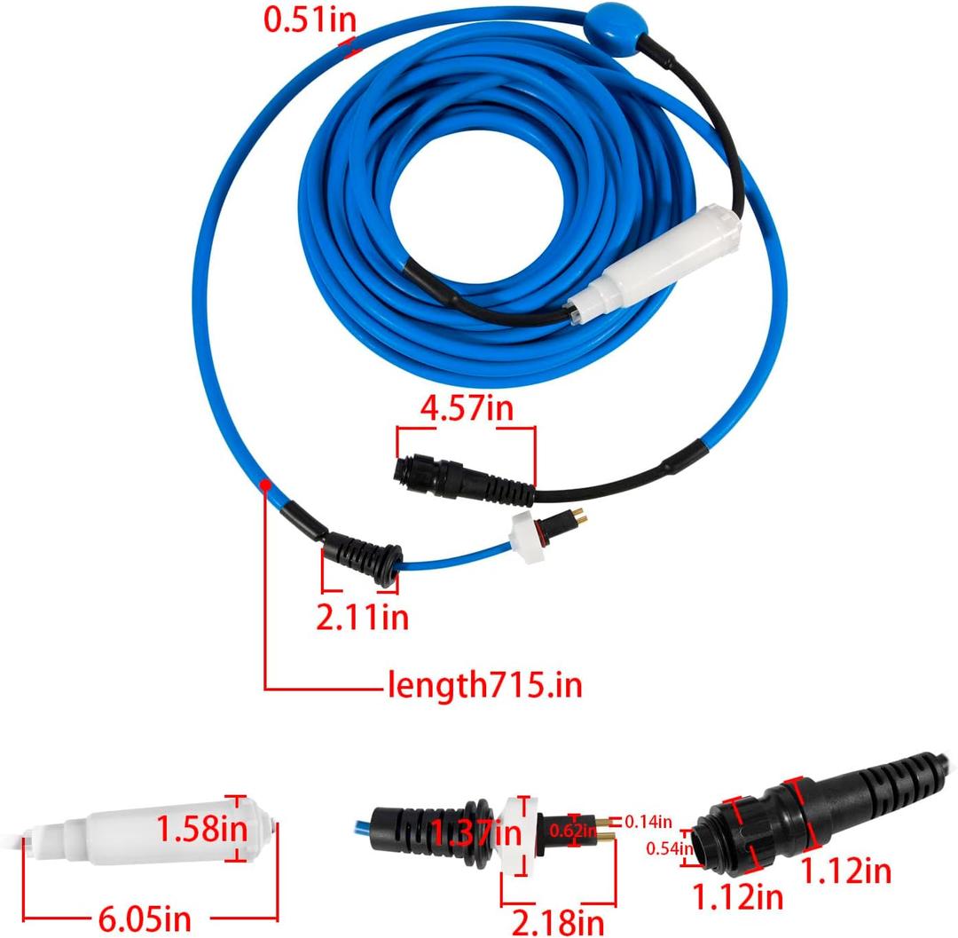 Pool Cable Cord Assy Fit for Dolphin Robotic Pool Cleaners