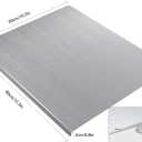 304 Stainless Steel Cutting Board, Commercial Extra Large Chopping Boards Baking Board Heavy Metal Cutting Board for Kitchen Meat, Vegetables, Bread, 31.5x19.7in
