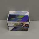 4pcs 4 inch Round LED Trailer Trucks Halo Brake Stop Running Turn Signal Tail Lights Red 64 LEDs w/Stainless Bezels Flange Mount Sealed Waterproof IP67 For RV/Van, DC 12V