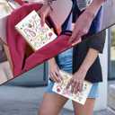 VIIJJUE Trendy Teacher Notebook, Back to School Teacher Gifts Journal, Teachers Appreciation Gifts Journals for Writing, Aesthetic Teaching Hardcover Spiral Notebooks, 5.5x8.3 Inch