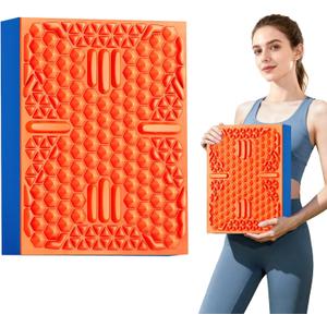 HAPBEAR Exercise Balance Pad - 15"x12" Non-Slip Textured Bottom Stability Training Mat - 2.25" Thick Soft Cushioned Foam for Physical Therapy, Core Training & Home Workouts