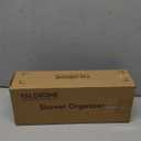 Shower Caddy Hanging, Shower Organizer Hanging, Aluminum Shower Racks for Inside Shower with Hooks for Razor, Never Rust Bathroom Organizers and Storage with Soap Holder, Bright Silver