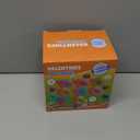 28 Pack Valentine Mochi Squishies Gifts for Kids, Greeting Cards and Animal Mochi Squishies Filled Heart-Shape Box Kawaii Squishies Stress Relief Fidget Toys Classroom Exchange Party Favors