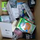 Box with Mixed Items, Retail is Estimated 
