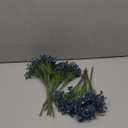 14 Pcs Baby's Breath Artificial Flowers Bulk 3 Branches Faux Baby Breath Plastic Flowers Fake Gypsophila Flower Arrangement for Crafts Fake Flowers Bouquet for Wedding Home Decor Blue Baby Breath