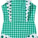 LIZENS Girls One Piece Swimsuit Ruffles Bathing Suit for Kids 2-12T