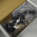 QCAA Solid Brass Storm Door Latch, Matte Black, Made in Taiwan, 2 Pack