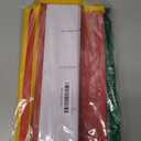 16-Slot Toy Storage Bin Organizer Case for Lego Bricks, Foldable Container Storage Box with Clear Lid& DIY Divider for Lego Sorting, Board Games, Building Blocks& Puzzles (Case Only, Red)