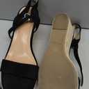 DREAMCIA Espadrilles Wedge Platform Sandals for Women Strappy Ankle Strap Buckle Open Toe Sandals Dressy Shoes Summer.8,5