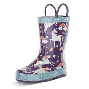 Western Chief Rain Boots with Pull on Handles for Toddlers and Kids - Premium Waterproof Boots for Boys and Girls 1