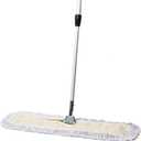 Commercial Dust Mop  30 Inch Floor Sweeper for Hardwood, Reusable Cotton Mop Head, Extendable Handle, Dry Mop for Floor Cleaning & Janitorial Supplies