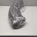 LOCHAS Luxury Bathroom Rug Shaggy Bath Mat 24 x 60 Inch, Washable Non Slip Bath Rugs for Bathroom Shower, Soft Plush Chenille Absorbent Carpets Mats, Dark Grey