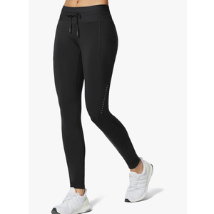 Baleaf Women's Fleece Lined High Waisted Leggings Water Resistant Thermal Warm Winter Tights Ski Hiking Pants with Pockets 2XL