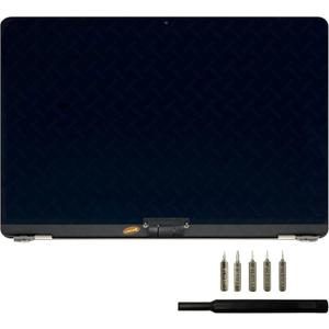 Replacement for Mac14,2 MacBook Air 13.6" M2 (2022) A2681 EMC 4074 MLXW3 MLXX3 MLXY3 MLY03 MLY13 MLY23 MLY33 MLY43 13.6 inches 2560x1664 Full LCD Screen Complete Assembly, (Midnight)