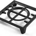 W11380124 Burner Grates Kit Stove Replacement Parts for Whirlpool Kitchenaid Stove Grate 11x10.8 Cast Iron Cooking Grate KFGC506JSS KCGC506JSS KFGC558JSS Gas Stove Top Surface Burner Grates 1 Pcs