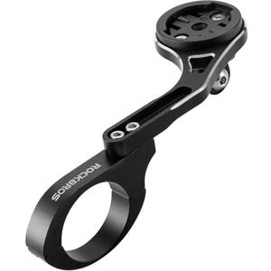 ROCKBROS Out Front Bike Mount Cycling Computer Mount Compatible with Garmin, Bryton, GoPro - Bike Handlebar 1.25''/ 31.8mm