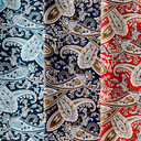 6 PCS Fat Quarters Fabric Bundles 18 inchx22 inch Cotton Quilting Fabric for Sewing Mask,Paisley Pattern