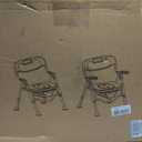 3-in-1 Folding Bedside Commode Chair for Seniors, Height Adjustable, 400 lb | shower use, 11L bucket, 5.9 in fold, 8 lb aluminum frame, over-toilet assist, tool-free setup, Gary