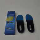 Plantar Fasciitis Relief - Arch Support Insoles for Men Women, Shoe Inserts for Flat Feet, Orthotic Shoe Insoles All-Day Energy and Comfort with Every Step (Mens 11-11 1/2 | Womens 13-13 1/2) (Blue)