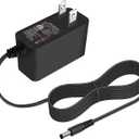 12V 1A Power Supply Adapter, UL Listed 120V AC to DC12V Class2 Transformer Power Cord with 5.5x2.1mm Tip for 12volt 200mA 500mA 800mA 1000mA LED Strip Light, Camera, BT Speaker,Router etc.