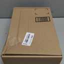 Susanny Women's Closed Toe Rhinstone Wedding Low Heel Slingback Clear Kitten Heels,Adjustable Strap Pointed Toe Bow Pumps High Heeled Prom Dress Shoes 6.5