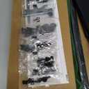 Universal TV Stand, Metal TV Legs for 20-65 inch LCD/LED/OLED/Plasma Flat&Curved Screen TV Height Adjustment with VESA 75x75mm to 800x500mm Max ML1760 (Black)