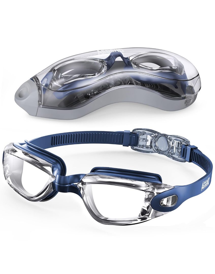 Aegend Swim Goggles, Swimming Goggles No Leaking Full Protection Adult Men Women YouthAmazon's Choice