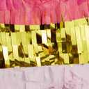 Number 8 Pinata, Pink and Gold for Girls 8th Birthday Party Decorations, Small, 16.5x11x3 in