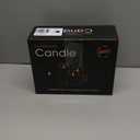 Flickering Flameless Candles with Remote and Timer, Realistic LED Candles, Battery Operated Candles for Christmas Home Wedding Birthday Decoration, Real Wax Set of 3(Ivory White)