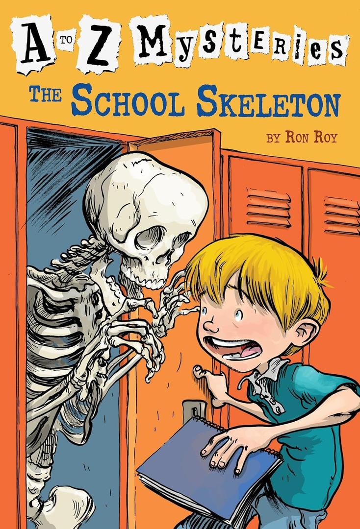 The School Skeleton (A to Z Mysteries)