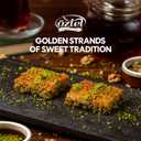 2 x Kataifi for Dubai Chocolate,(14.4 oz - 0.9 lb) oz Dried & Chopped Shredded Phyllo Dough, Natural Kataifi Shredded Fillo Dough