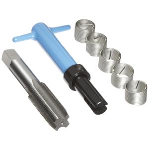 E-Z Lok EK31510 Helical Threaded Insert Kit, 304 Stainless Steel, 3/4"-16 Thread Size, 0.750" Installed Length (Pack of 5)
