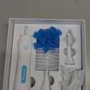 Electric Bottle Brush Cleaner, IPX7 Waterproof Baby Bottle Brush with Replaceable Nipple Cleaning Kit & Extender Rod, 2 Speed Modes, 360 Auto Cleaning, 2000mAh Battery, Rechargeable, Blue