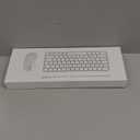 Bluetooth Keyboard and Mouse for Mac, Rechargeable, Mini Size, Ultra Slim, Quiet Typing, 4 Level DPI, Wireless Keyboard and Mouse Compatible with Mac, iPad, iPhone, MacBook Air/Pro